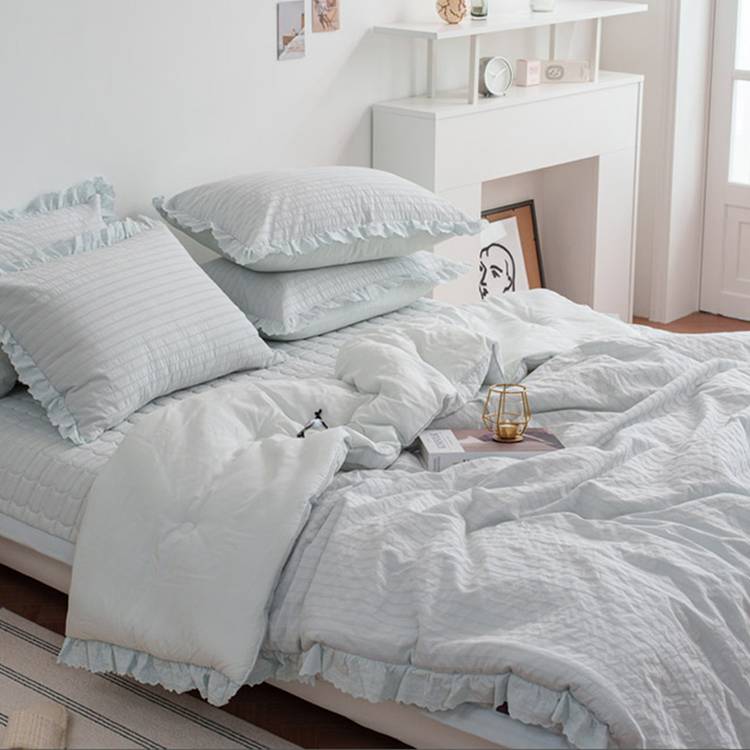 法式蕾絲 四季厚被