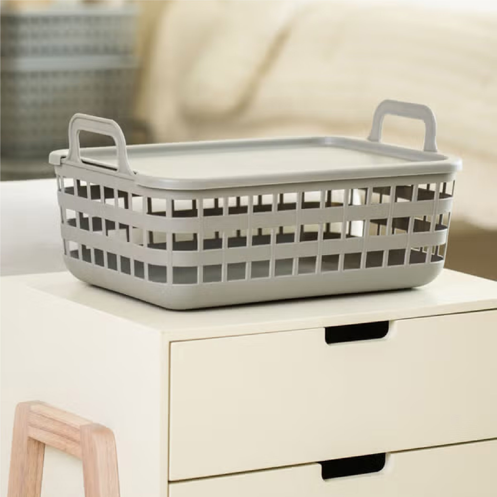 【韓國大創】可堆疊式 蓋子收納盒（小）