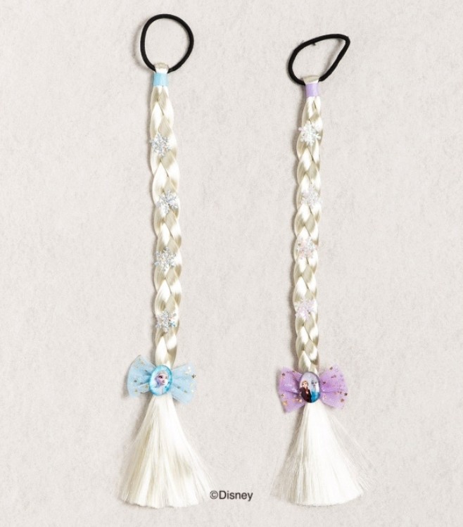 【韓國大創】迪士尼 冰雪奇緣2 公主系列 長髮髮圈 髮飾