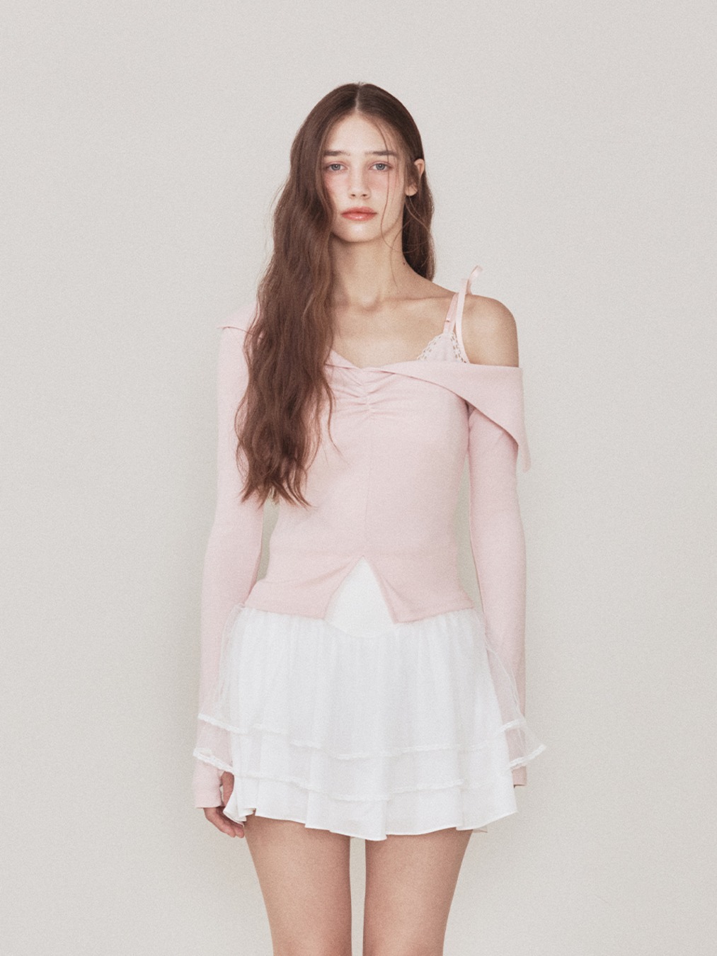 【韓國正品】NOT YOUR ROSE｜BUNNY TOP SET [PINK]