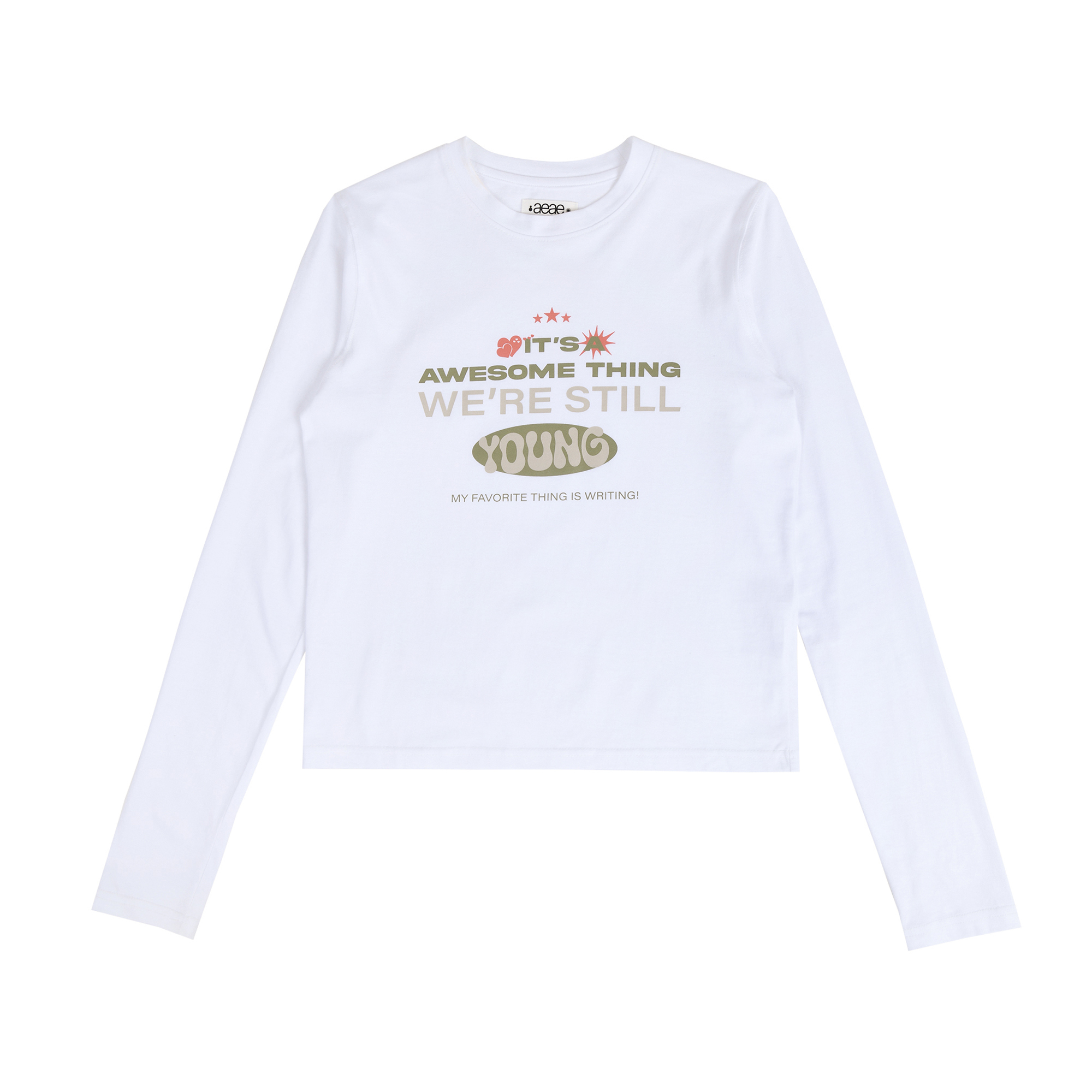 【韓國正品】AEAE｜STILL YOUNG L/S [WHITE]