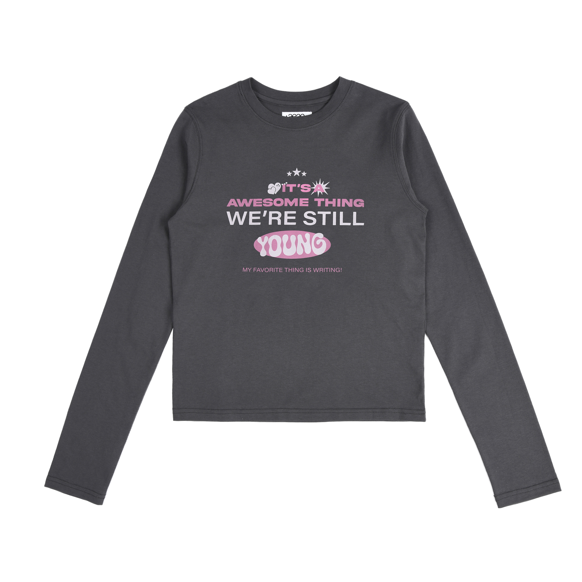 【韓國正品】AEAE｜STILL YOUNG L/S [CHARCOAL]