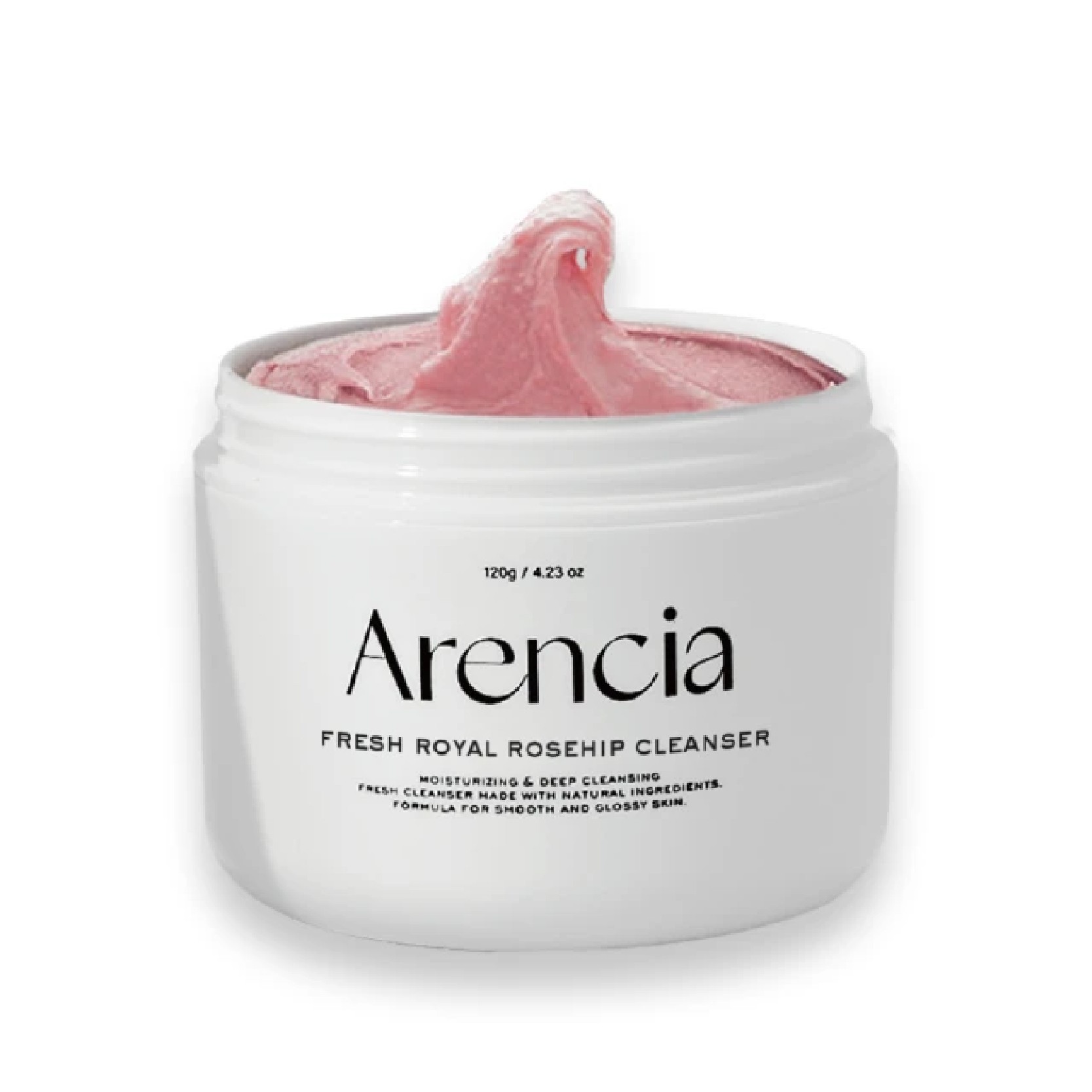 Arencia 皇家玫瑰年糕潔面乳 120g  粉款